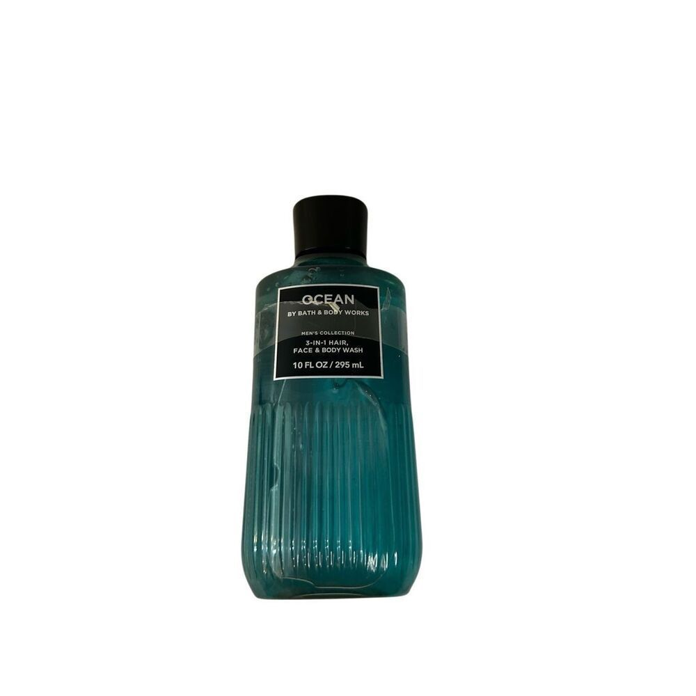 Bath n Body mens body wash Green Freshwater 3n1 Face‎ new